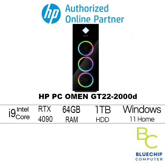 HP PC OMEN GT22-2000d i9-14900K 64GB 1TB RTX 4090 24GB Win11Home