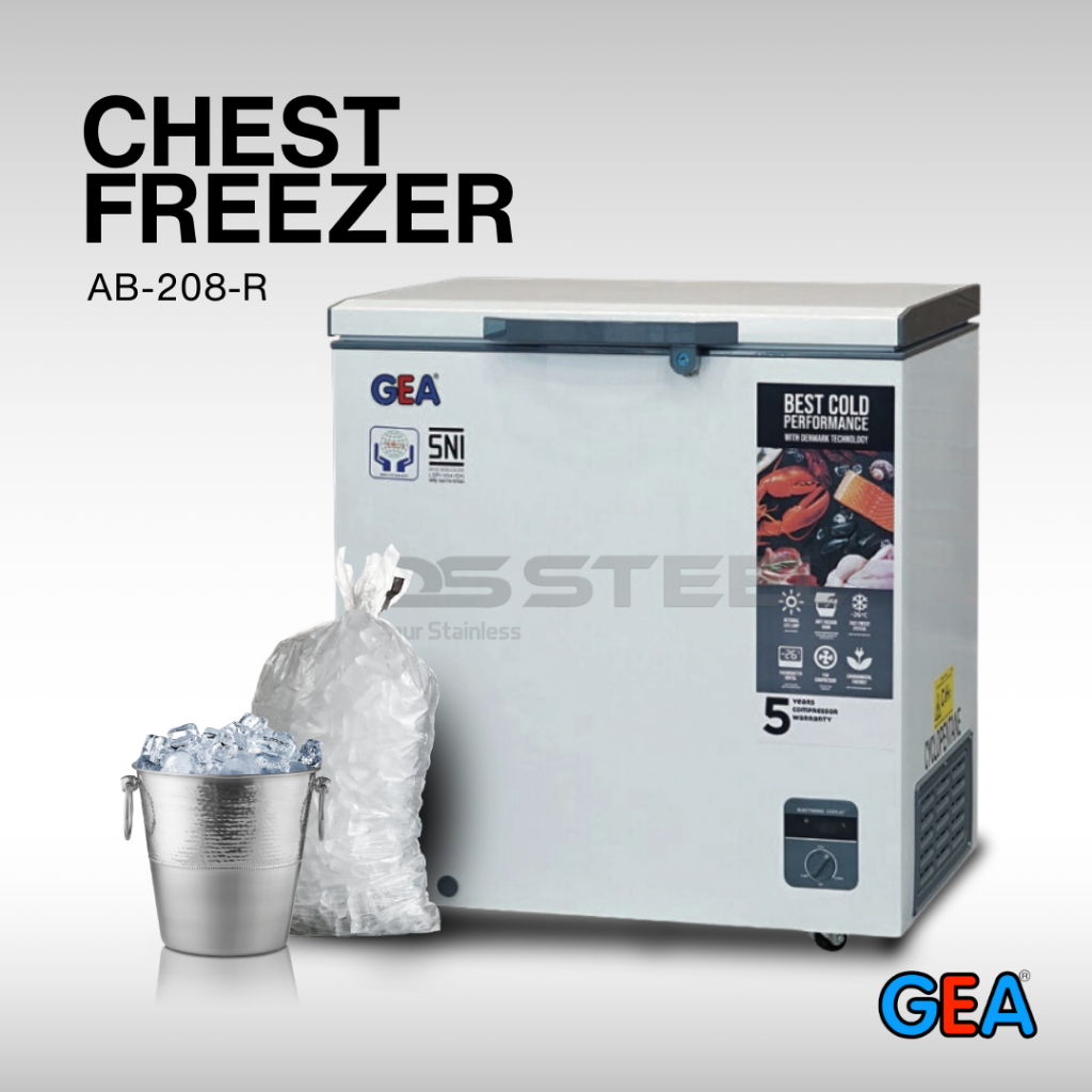 CHEST FREEZER AB-208 GEA/Freezer Box GEA AB 208R / Freezer Gea AB 208R