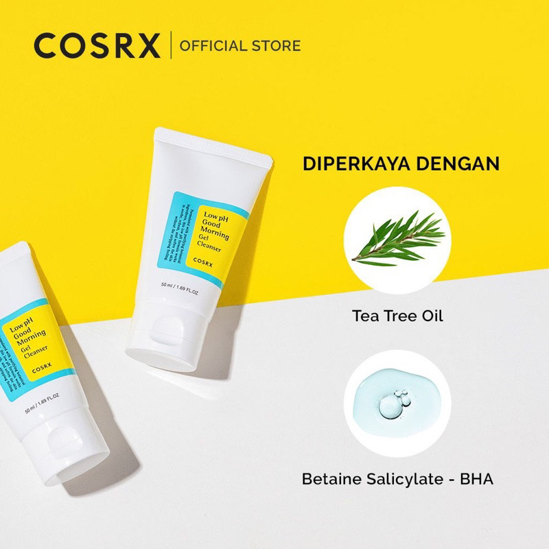 Cosrx Low Ph Good morning cleanser gel sabun wajah