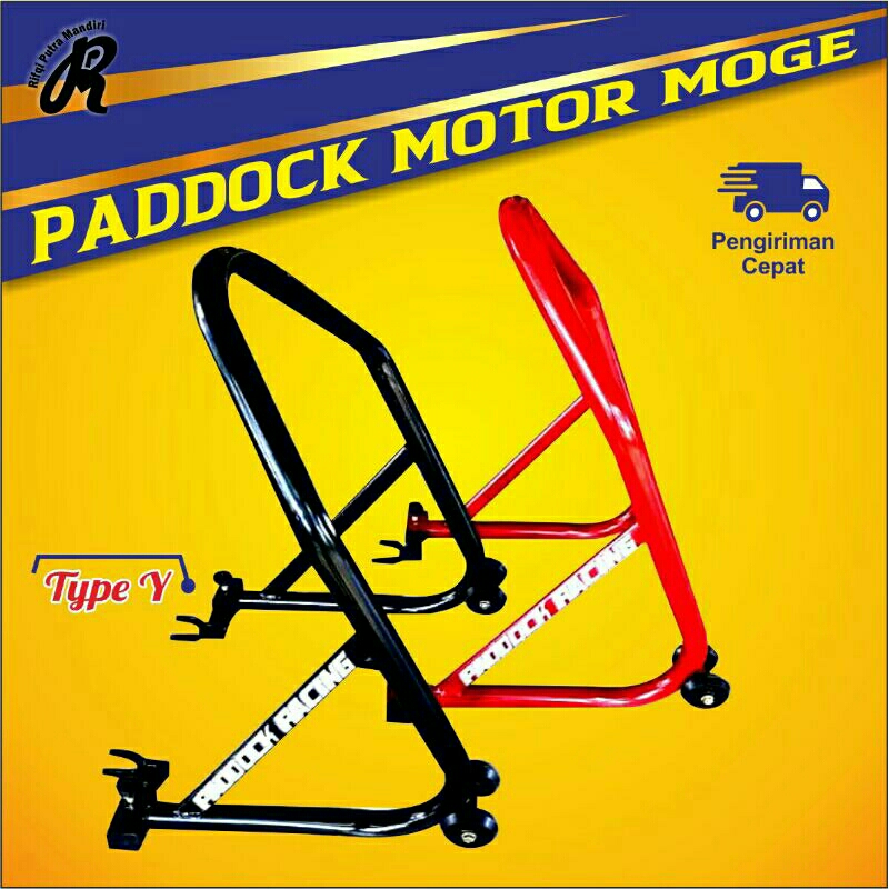 Padock pedok motor universal Type Y Ninja CBR KAWASAKI SATRIA R15 R25 MT XARBE GSX XLX