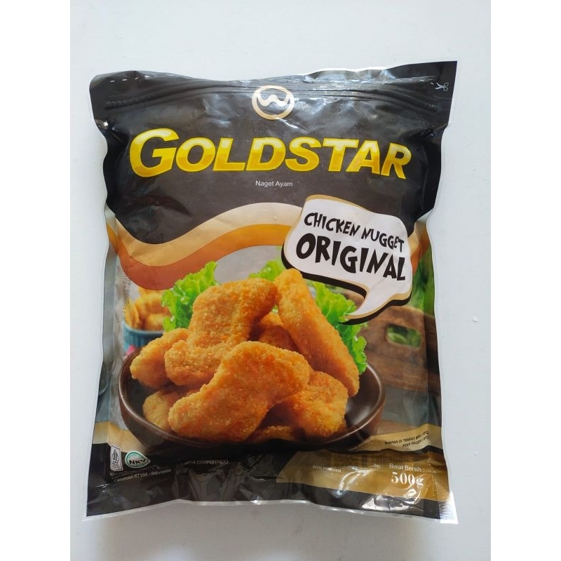 

GoldStar Chicken nugget original 500g