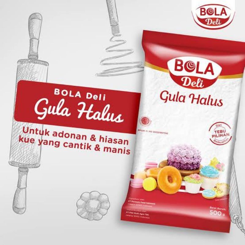 

Bola Deli Gula Halus 500g