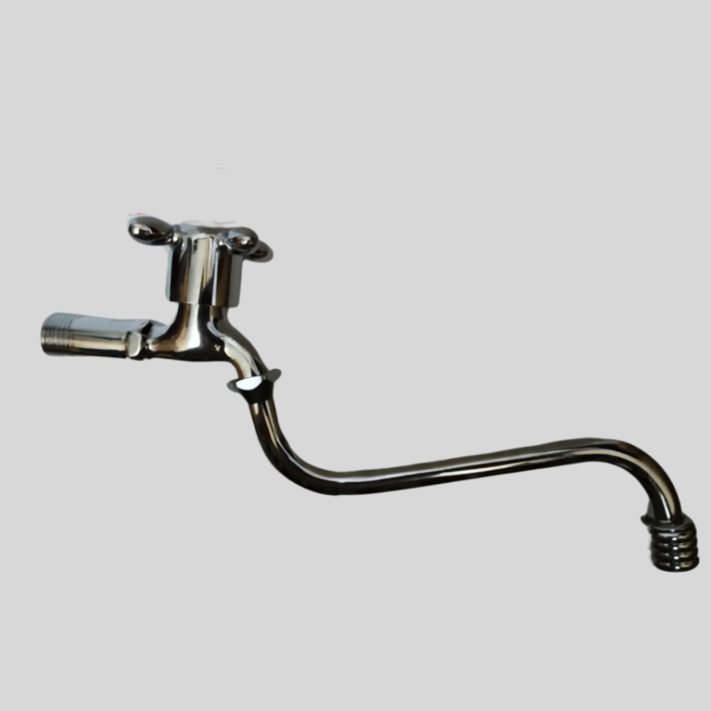 Kran Wastafel Model Bebek 1/2 inch Melengkung Tembok Keran Air Cuci Tangan Piring Pengalir Saluran A