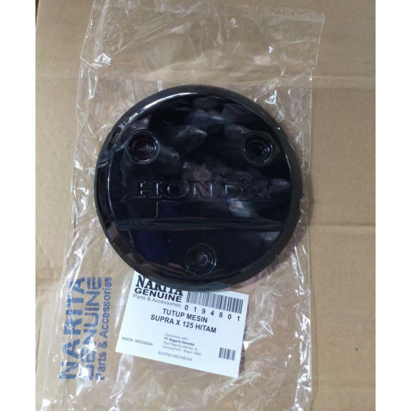 Tutup Mesin Supra x 125 Hitam