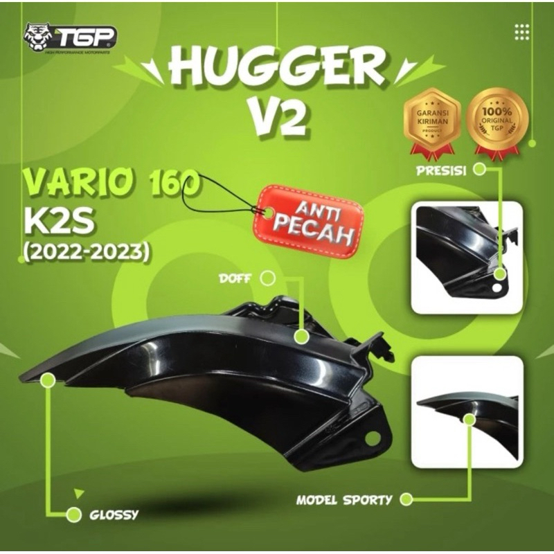 Hugger Spakbor Kolong Vario 160 2022-2024 Aksesoris Variasi Honda Vario Hugger Spakbor Kolong Vario 