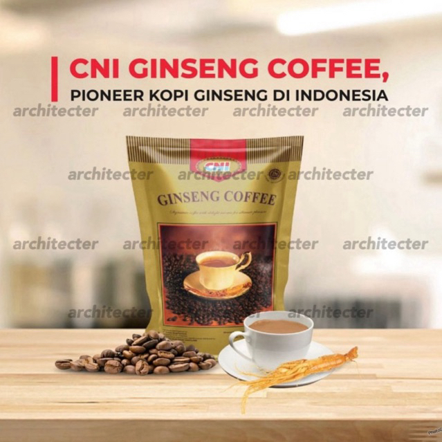 

GFD [PAKET 6] KOPI GINSENG CNI GINSENG COFFEE ISI 20 SACHET ASLI ORINAL - 6 POUCH