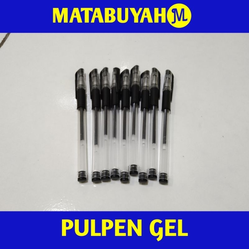 

Pulpen gel Warna Hitam Biru Merah Pena Gel untuk Sekolah dan Kantor Murah