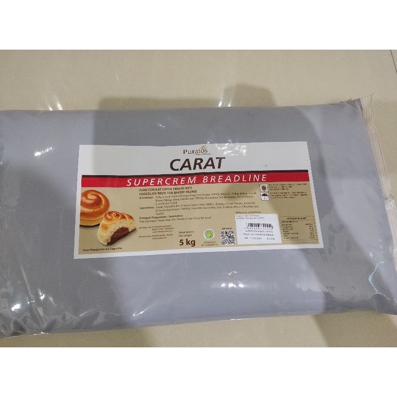 

Coklat Puratoa SuperCrem BreadLine 1kg Repack