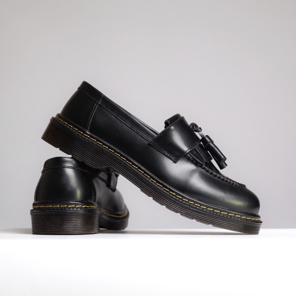 Sepatu Pria Slip On Kulit Asli Pantofel Hitam Cokelat Kasual Formal Selip Sapatu Selop Pantopel Kerj