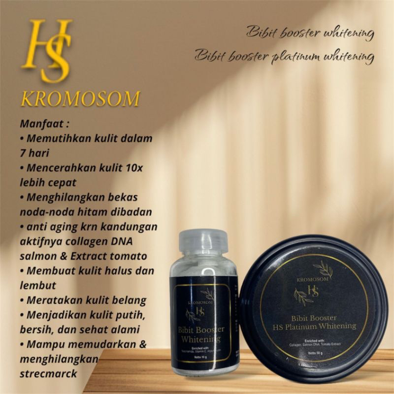 (READY STOK)PAKET BOSSTER KROMOSOM HS