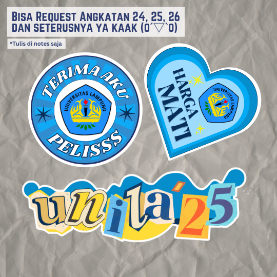 

STIKER SCRAPBOOK CAMABA UNILA | UNIVERSITAS NEGERI LAMPUNG | StikerGW