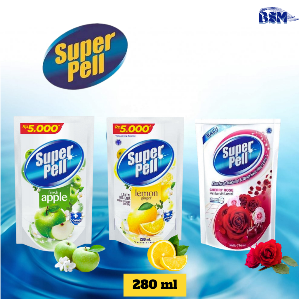 Super Pell Pembersih Lantai Kemasan 5000