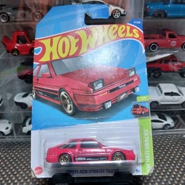 Hotwheels Toyota ae86 sprinter trueno