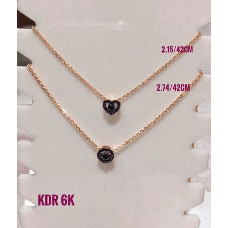 Kalung emas fashion kadar 6K