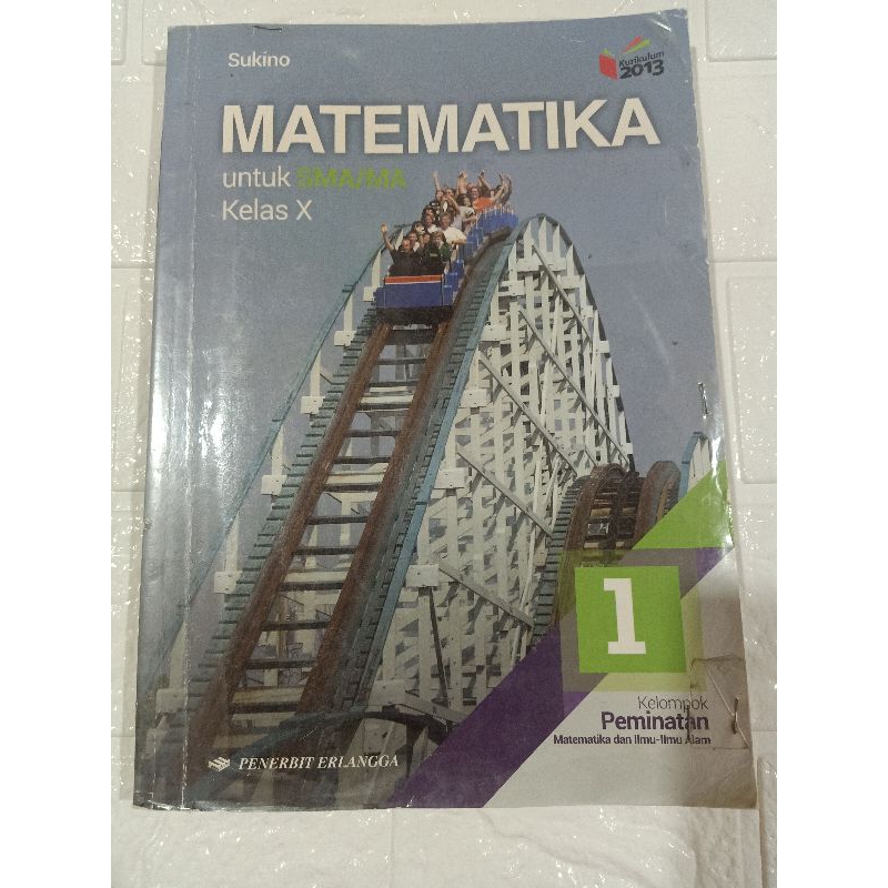 Buku bekas Matematika kelas 10 SMA