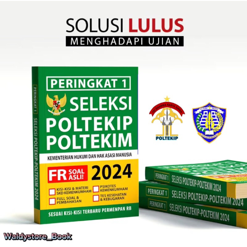 BUKU KEDINASAN KEMENHUKAM POLTEKIP POLTEKIM 2024