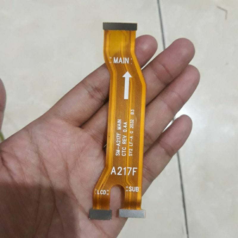 fleksible lcd mesin cas samsung a21s