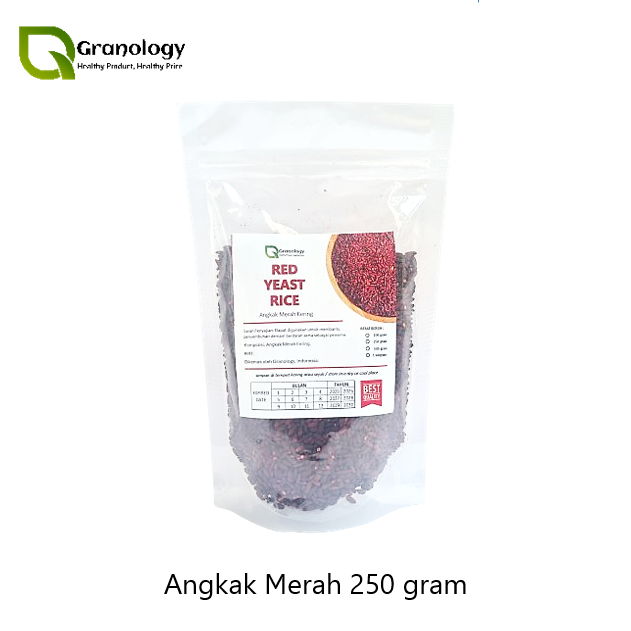

Angkak Merah / Red Yeast Rice (250 gram) by Granology
