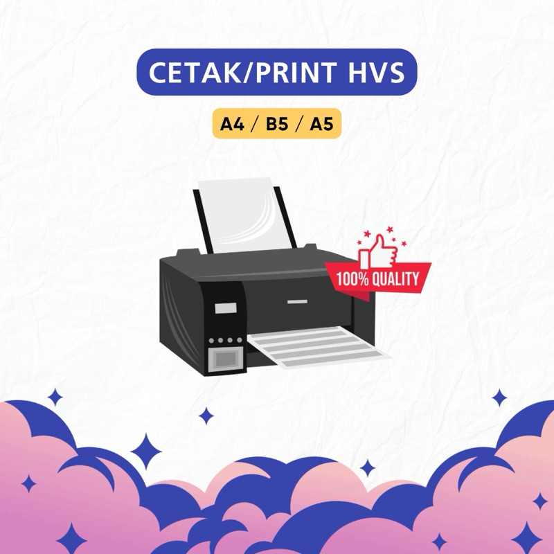

JASA PRINT/CETAK PDF MURAH CEPAT WARNA/HITAM PUTIH A4 B5 A5
