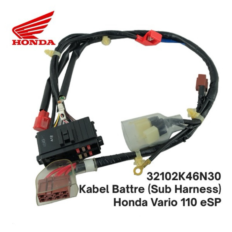 32102K46N30 Kabel Battre (Sub Harness)  Honda Vario 110eSP
