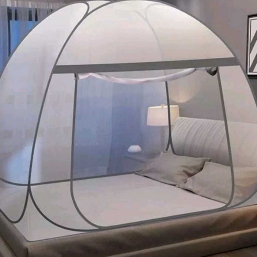 Terkini Kelambu kamar tidur klambu modern lipat muat 4orang KELAMBU ANTI NYAMUK PREMIUM