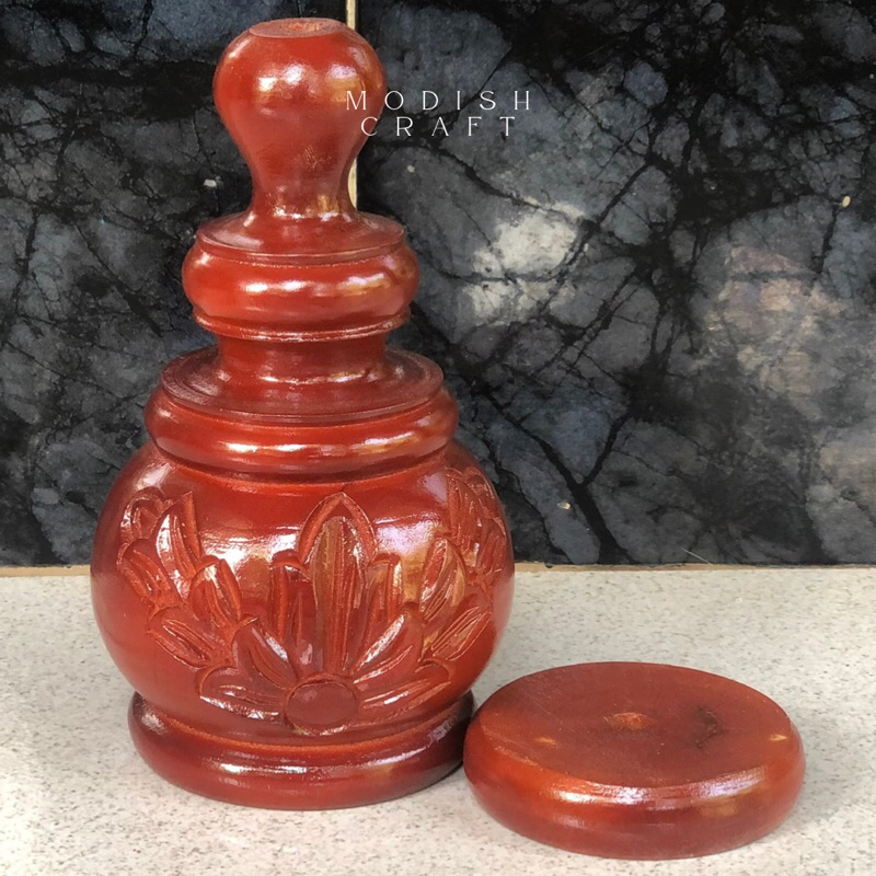 PION SANGKAR TEBOK UKIR FINISHING NATURAL