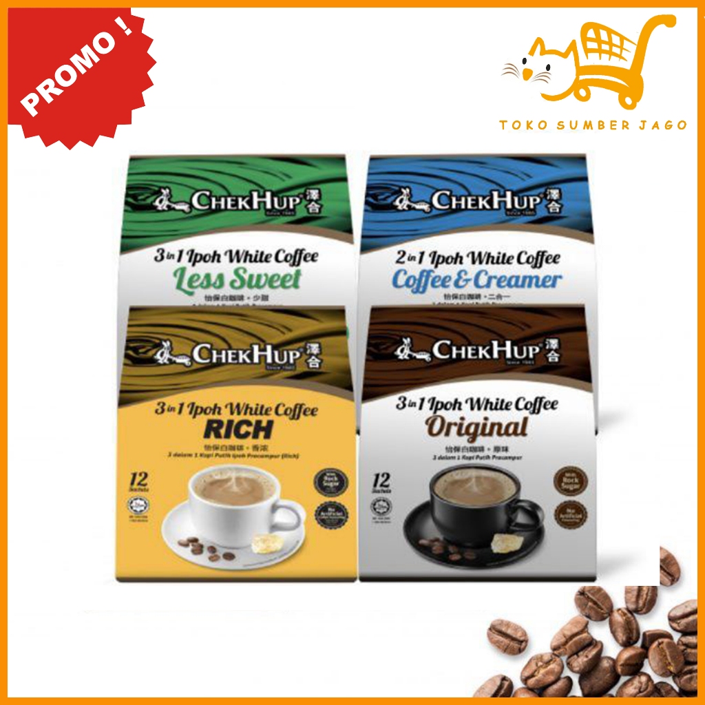 

Chek Hup Ipoh White Coffee Original, Creamer, Rich, Less Sweet