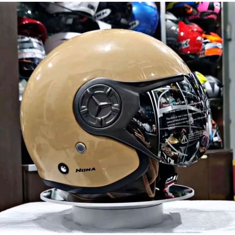 HELM BOGO HIJAB LUCUU JS NONA HELM BERKUALITAS HELM SNI WANITA