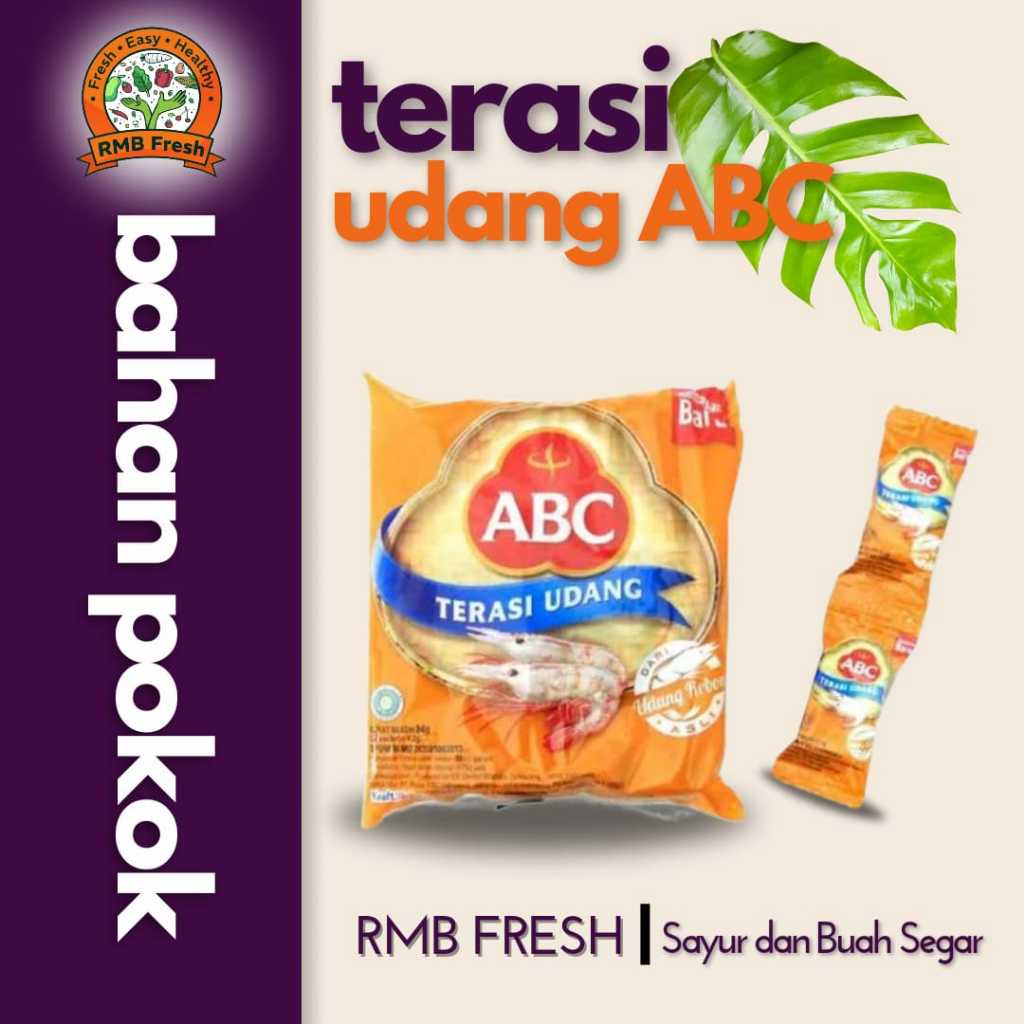 

Terasi Udang ABC /20 bks