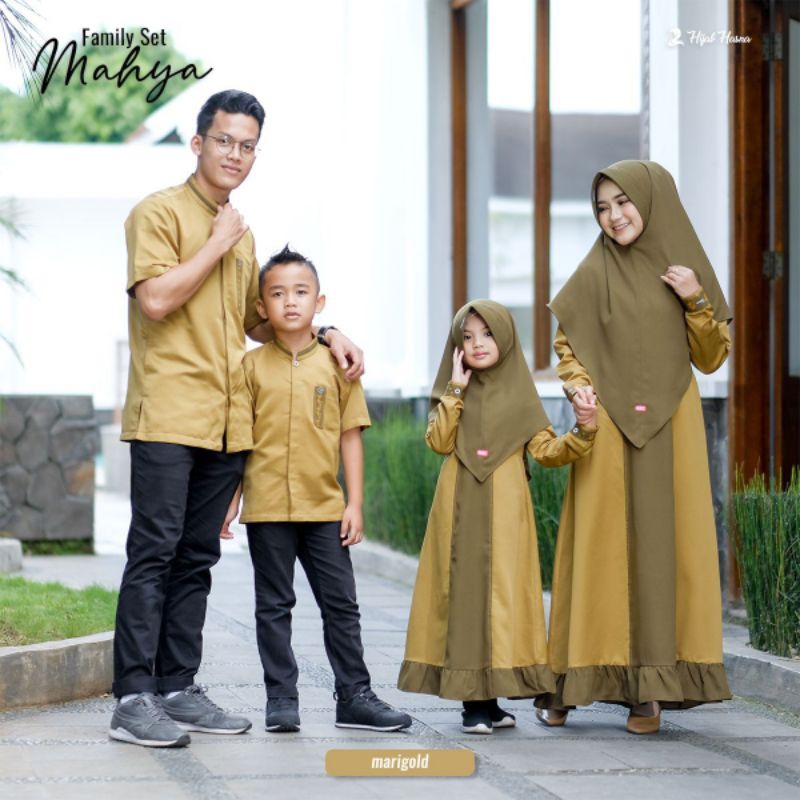 Dilovable.id | SARIMBIT MAHYA SARIMBIT LEBARAN KEMEJA REMAJA LENGAN PENDEK KOKI POLOS BY. HASNA HIJA