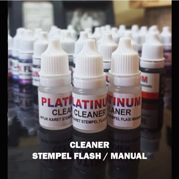 

Pembersih / Cleaner untuk semua jenis karet Stempel Flash atau Manual
