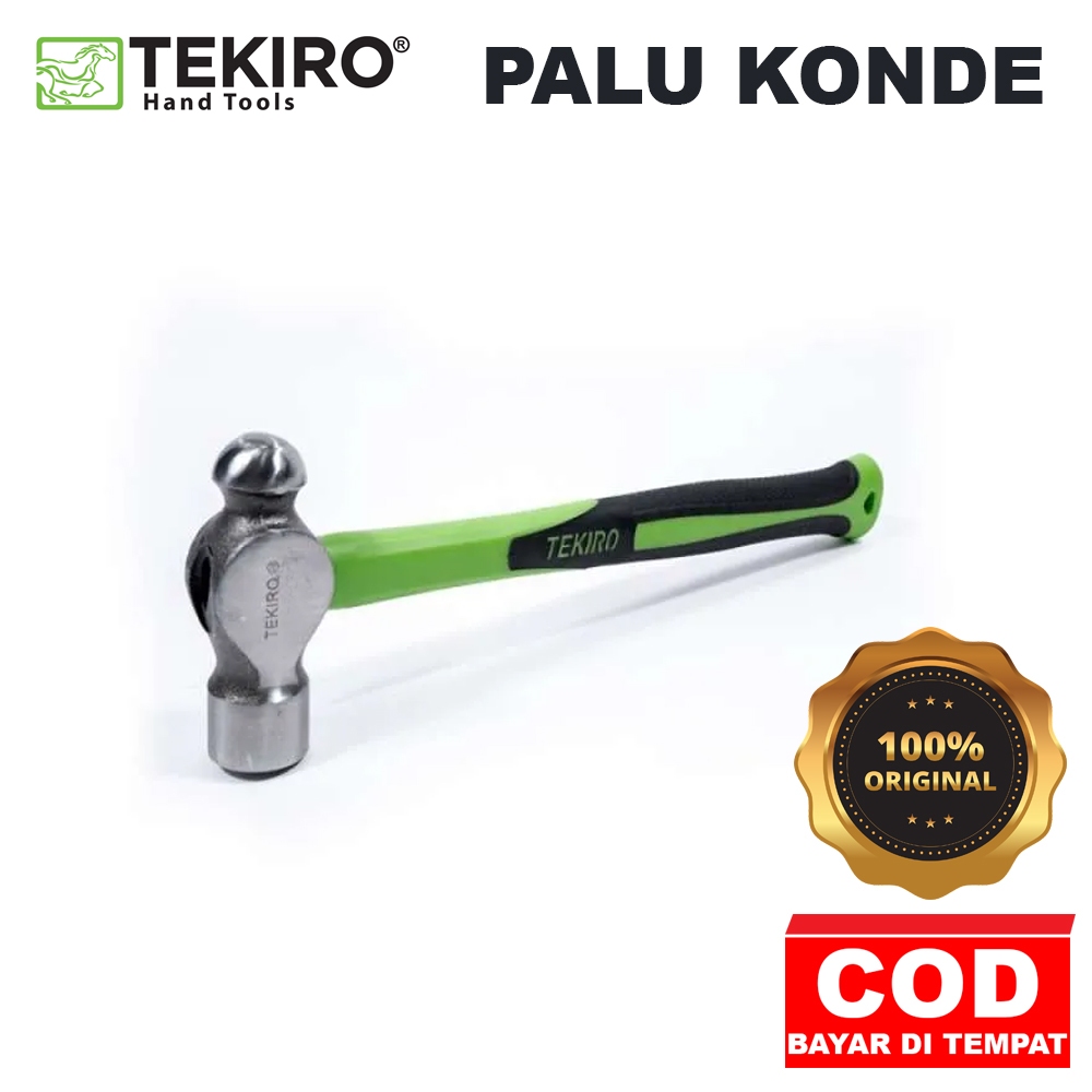 TEKIRO BALL PEIN HAMMER WITH FIBRE 16 OZ PALU KONDE 16OZ ORIGINAL