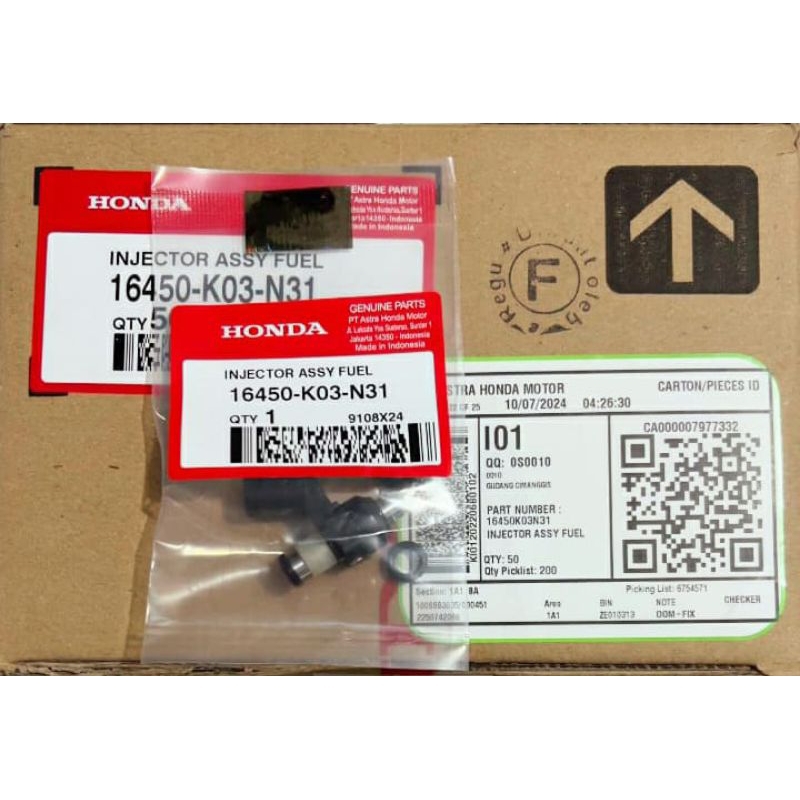 INJEKTOR ASSY KO3 HONDA BLADE 125 FI/REVO FI/SUPRA  X 125 FI