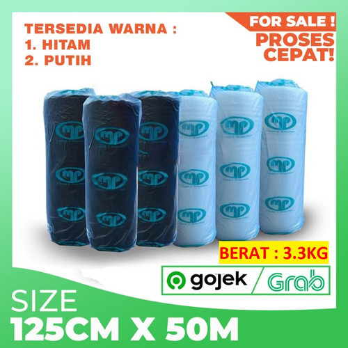 

Bubble Wrap MP Bening / Hitam Buble Wrap Terbal 1 roll 50m x 1.25m