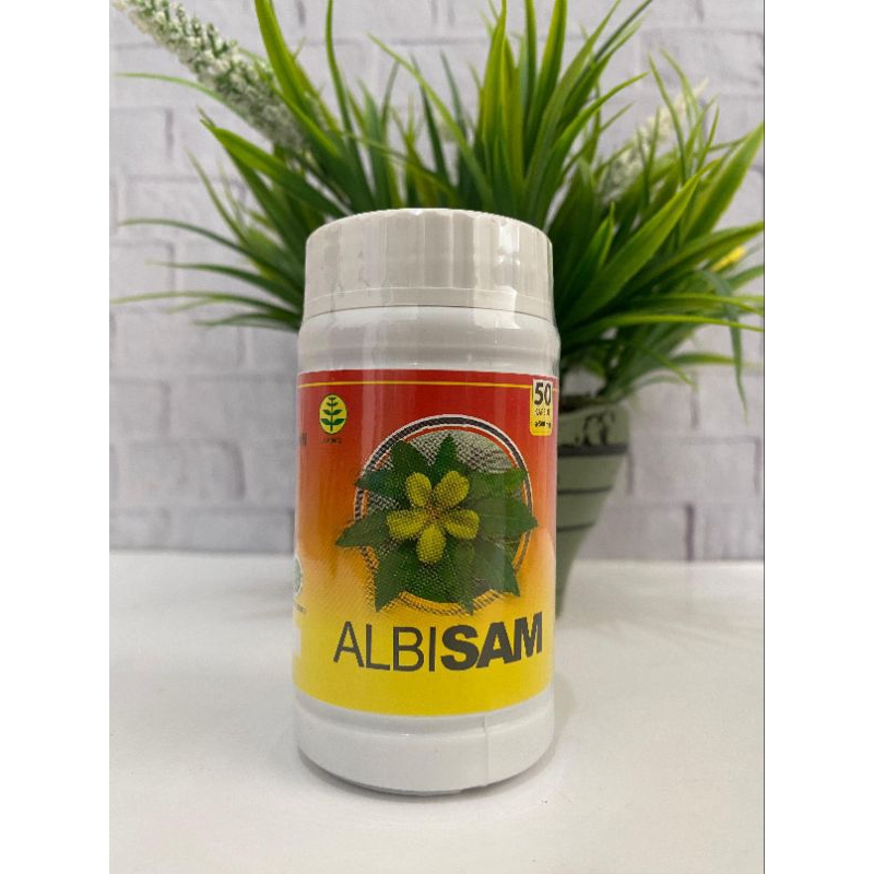 Albisam Herbal Asam Urat Albiruni Isi 50 Kapsul - Suplemen Kesehatan - pusatherbal_02