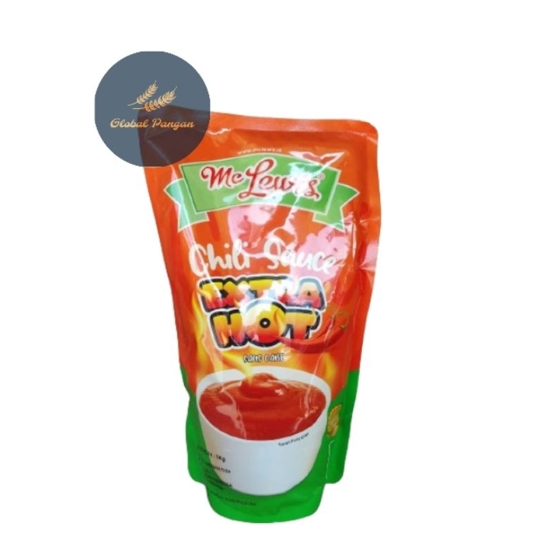 

McLewis Chili Sauce Extra Hot saus pedas 1Kg