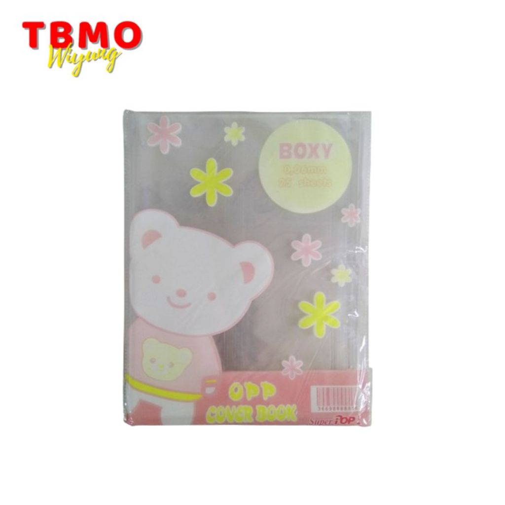 

Tbmo Sampul Ipp Ssp Boxy Panda 0,06A Pop 1 Isi 25 Lembar / Sampul Buku