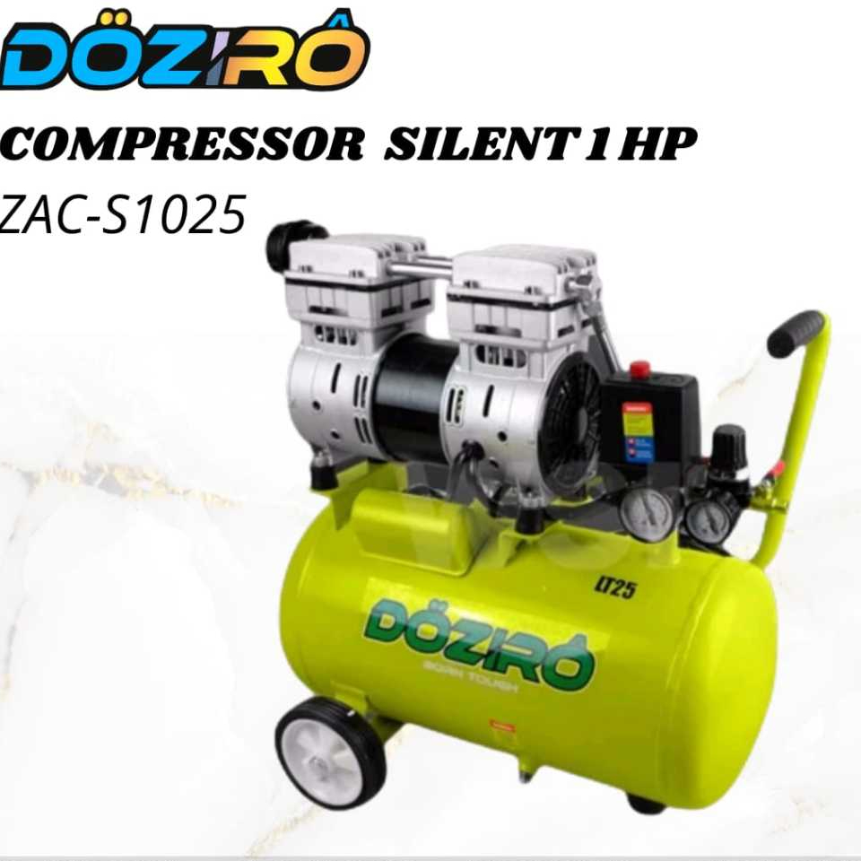 Kompresor angin / air COMPRESSOR ZAC-S1025 SILENT 1HP DOZIRO