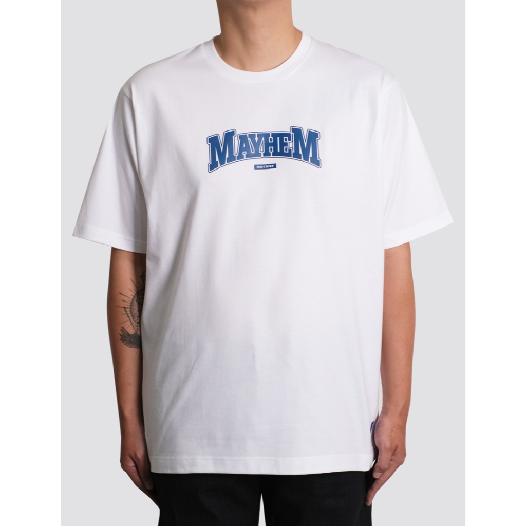 Mischief Denim - Mayhem College White - Mischief Mayhem
