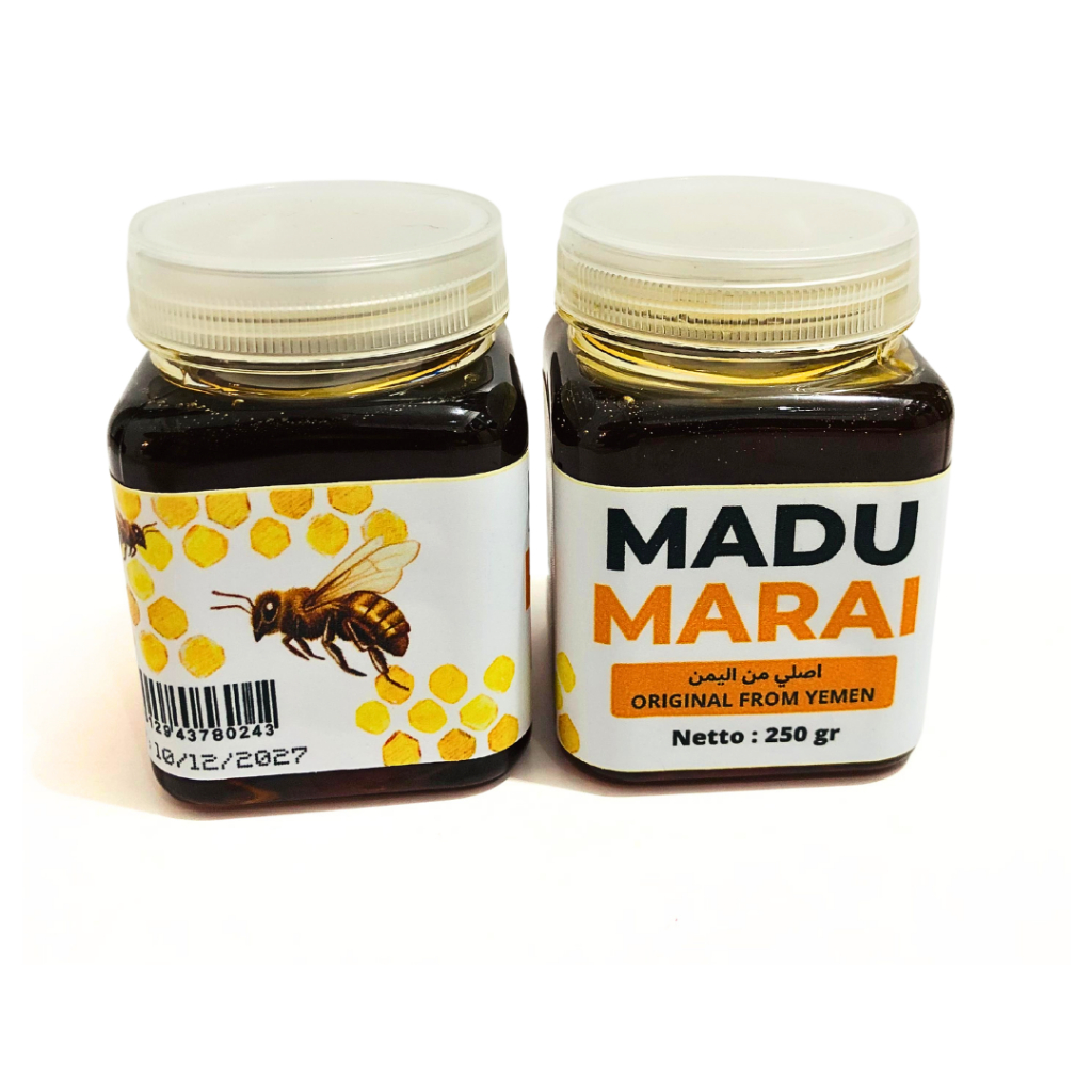 

Madu Marai Asli Yaman 250gr / Madu yaman / Madu asli / madu Murni / Madu Asli Yaman / Madu import /
