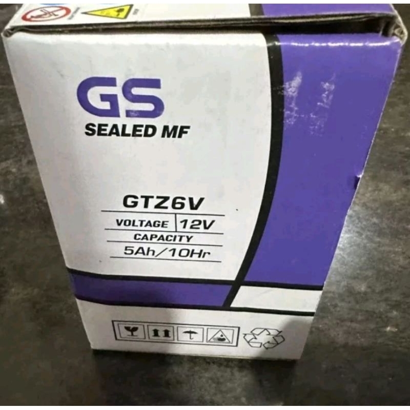 Aki GTZ6V Full kering Original GS ASTRA