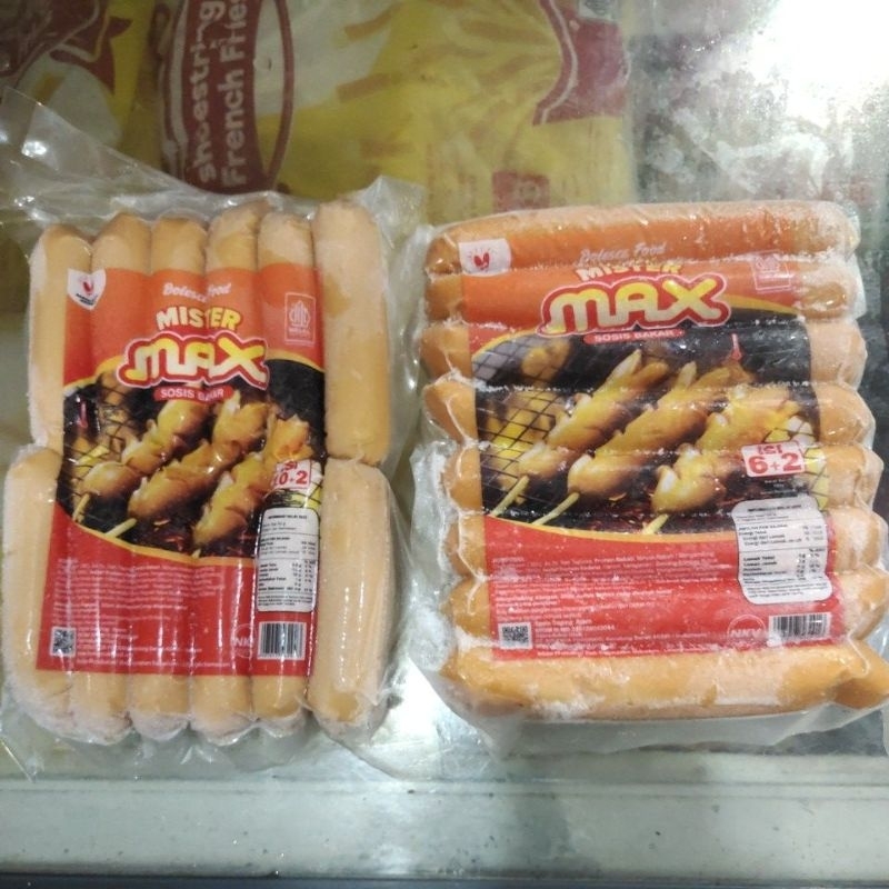 

MISTER MAX SOSIS BAKAR ISI 10+2 dan 6+2 500 GRAM