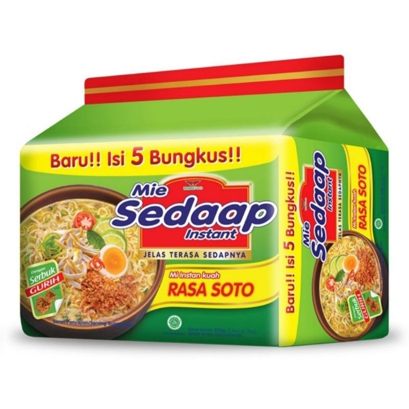 

MIE SEDAAP SOTO BUNDLE ISI 5PCS