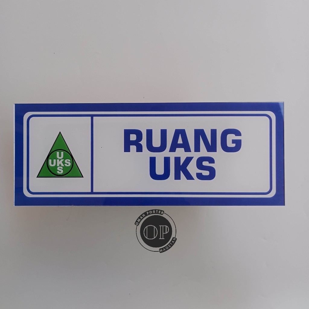 

Stiker Ruang UKS - Usaha Kesehatan Sekolah - Trias UKS