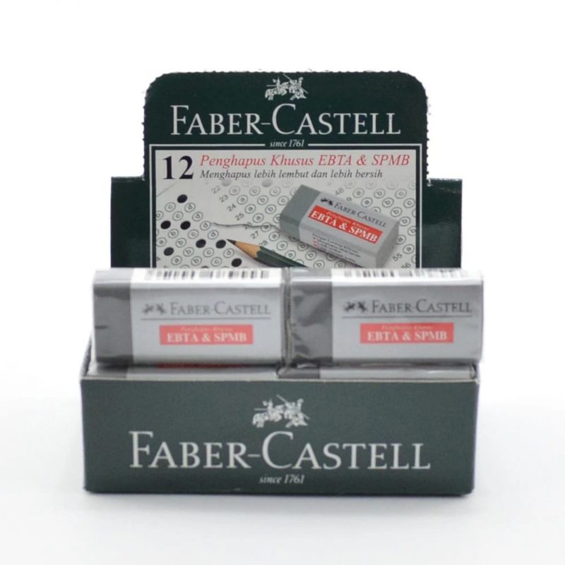 

Faber Castell Penghapus EBTA & SPMB (Satuan