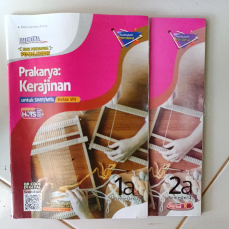 

LKS SMP/MTS TALENTHA PRAKARYA KERAJINAN kelas 7,8 merdeka