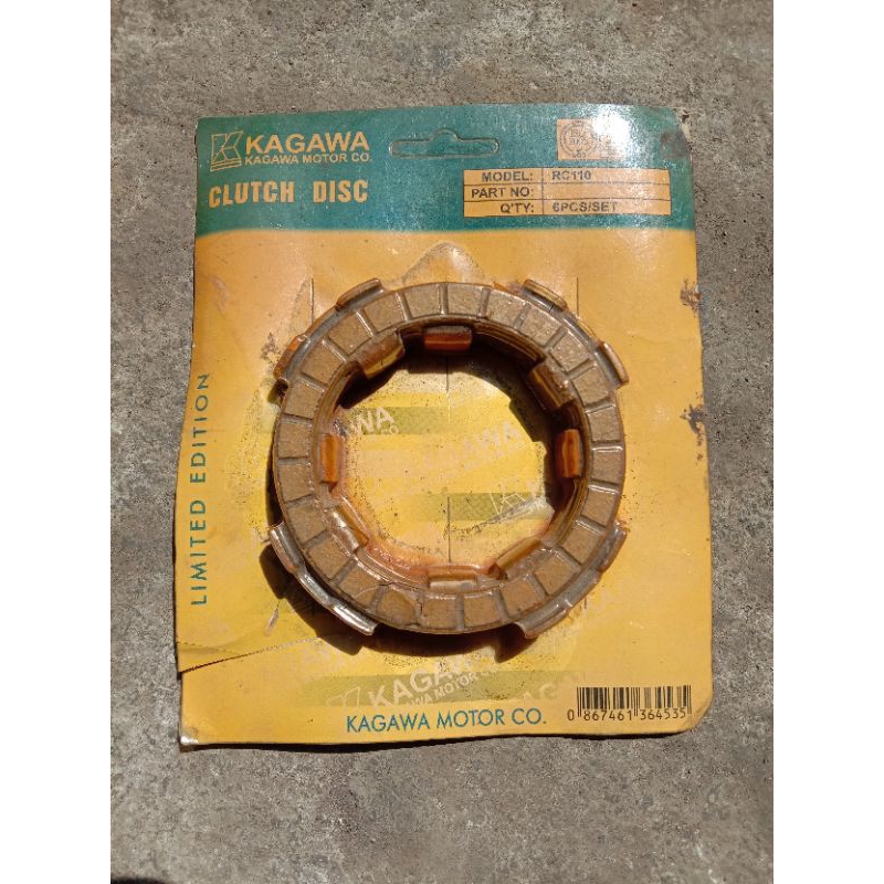 Kampas Kopling Suzuki RC110 Tornado Crystal