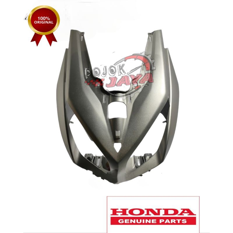 Tameng cover lampu depan Honda Vario 110 Techno CBS Original Silver 64301-KVB-N50DSM