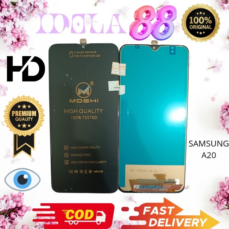 LCD FULLSET SAMSUNG A20 / A205 ORIGINAL TOUCHSCREEN LCD