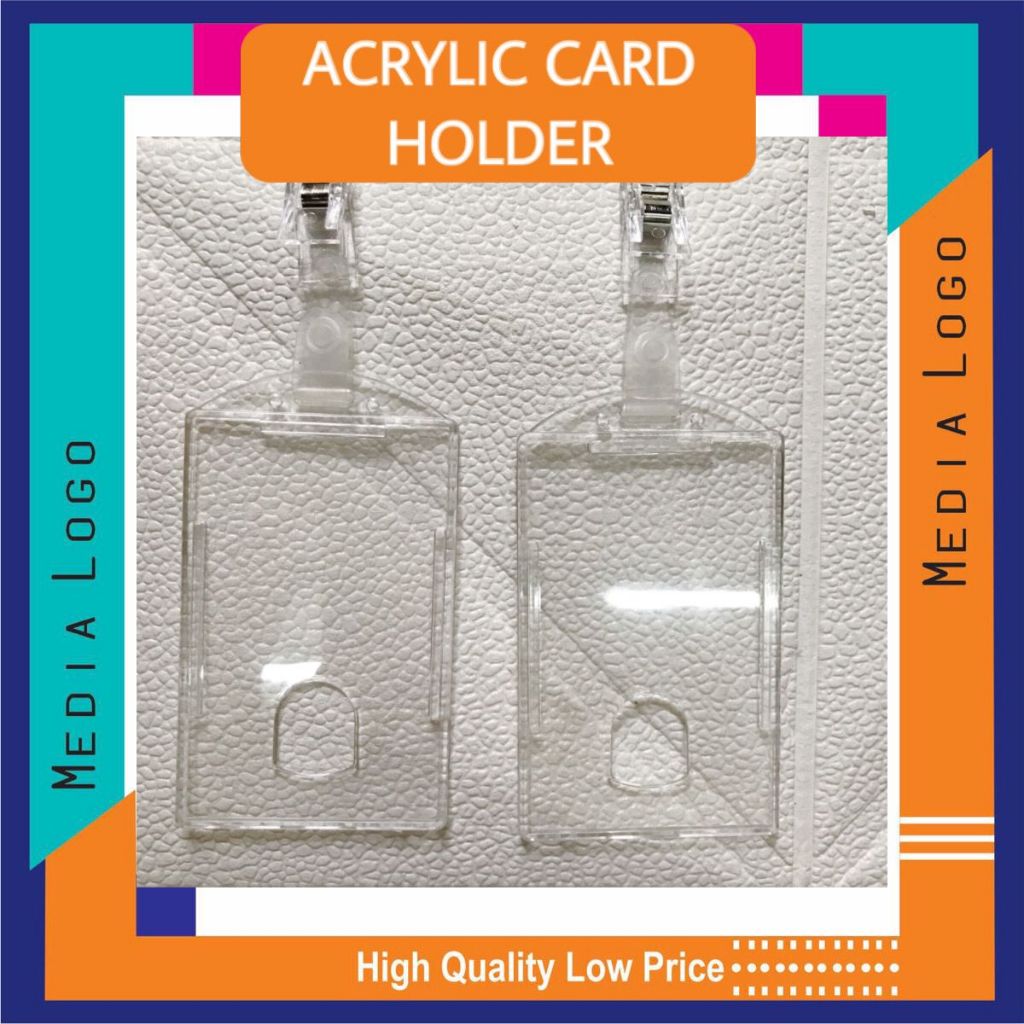 

Acrylic Card Holder Multifungsi-Vertikal-Horisontal